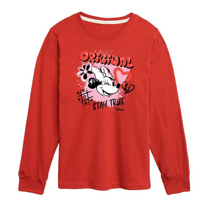 Boys' - Disney - Minnie Mouse Original Stay True Long Sleeve Graphic T-Shirt