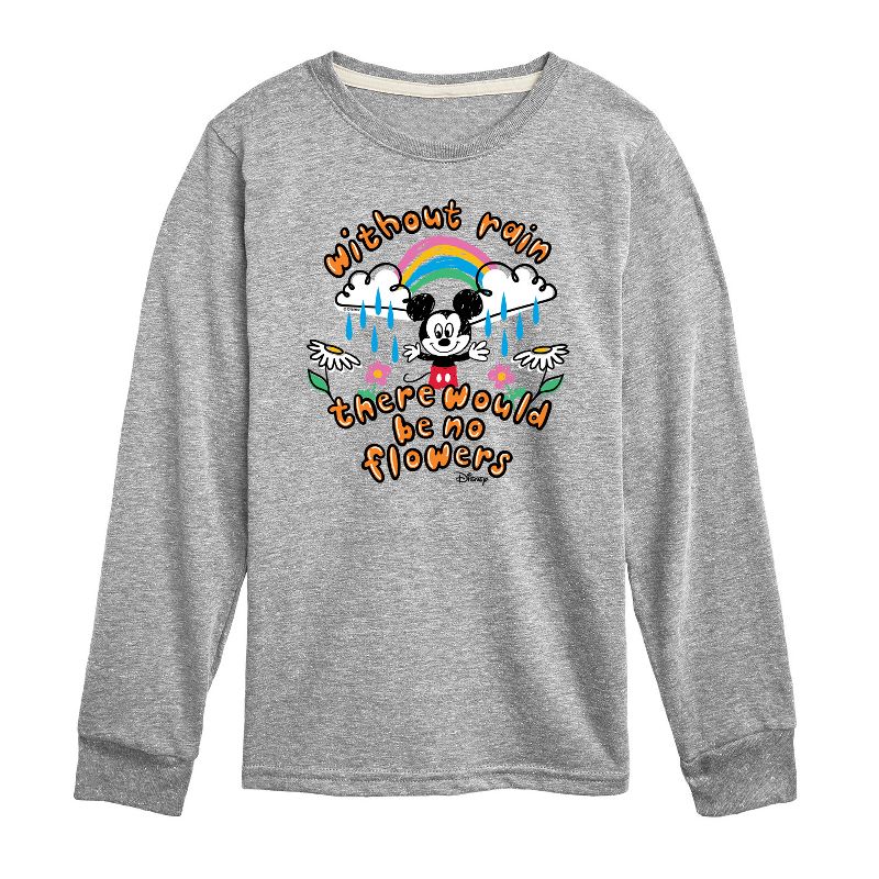Boys' - Disney - Mickey Mouse Long Sleeve Graphic T-Shirt