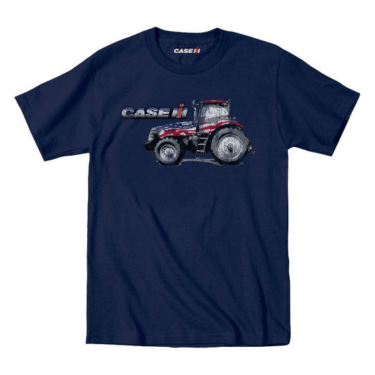 Boys' - Case IH - Magnum Stars and Stripes Short Sleeve Graphic T-Shirt