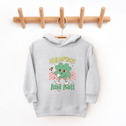 The Juniper Shop Shamrock And Roll Toddler Graphic Hoodie