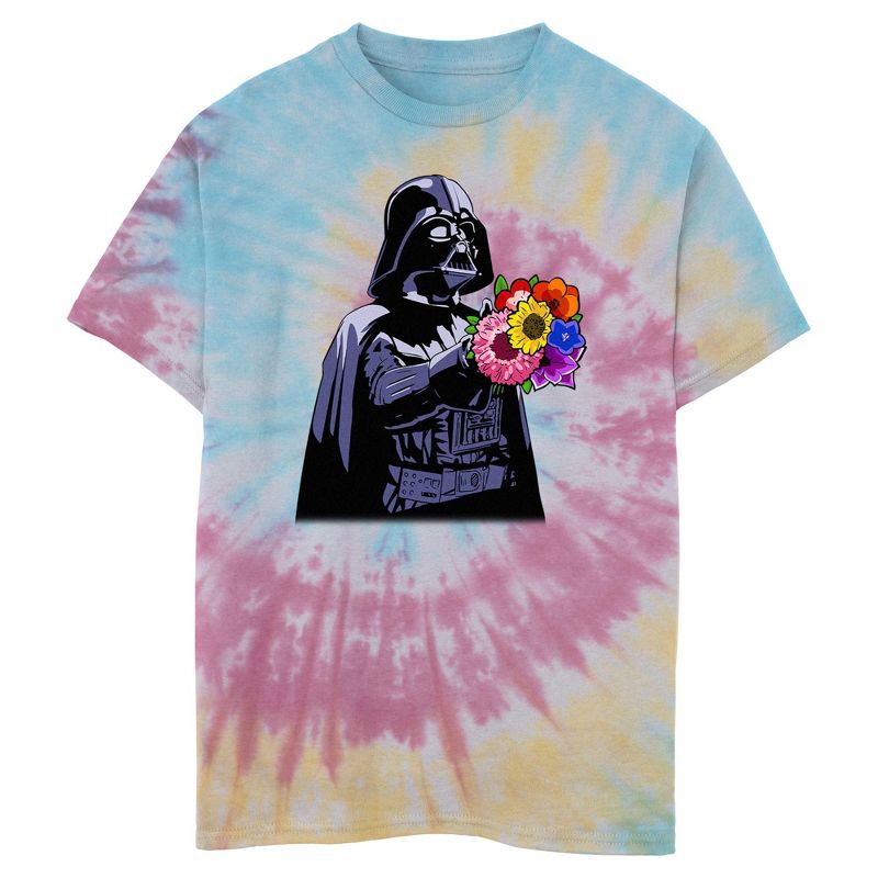 Boy's Star Wars: A New Hope Darth Vader Bouquet T-Shirt