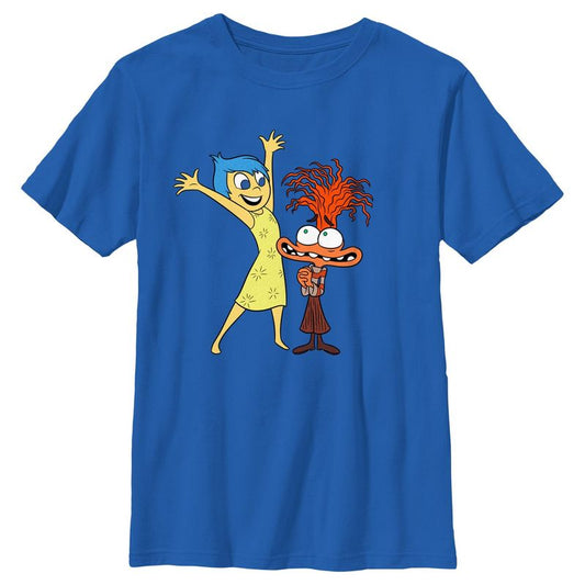 Boy's Inside Out 2 Joy and Anxiety T-Shirt