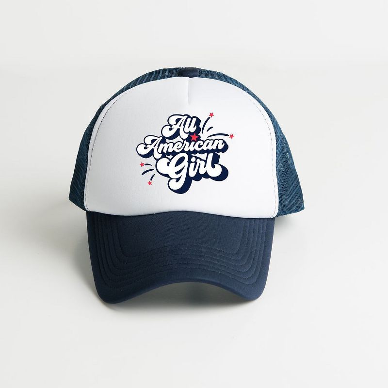قبعة سائق الشاحنة الرغوية من The Juniper Shop All American Girl Youth