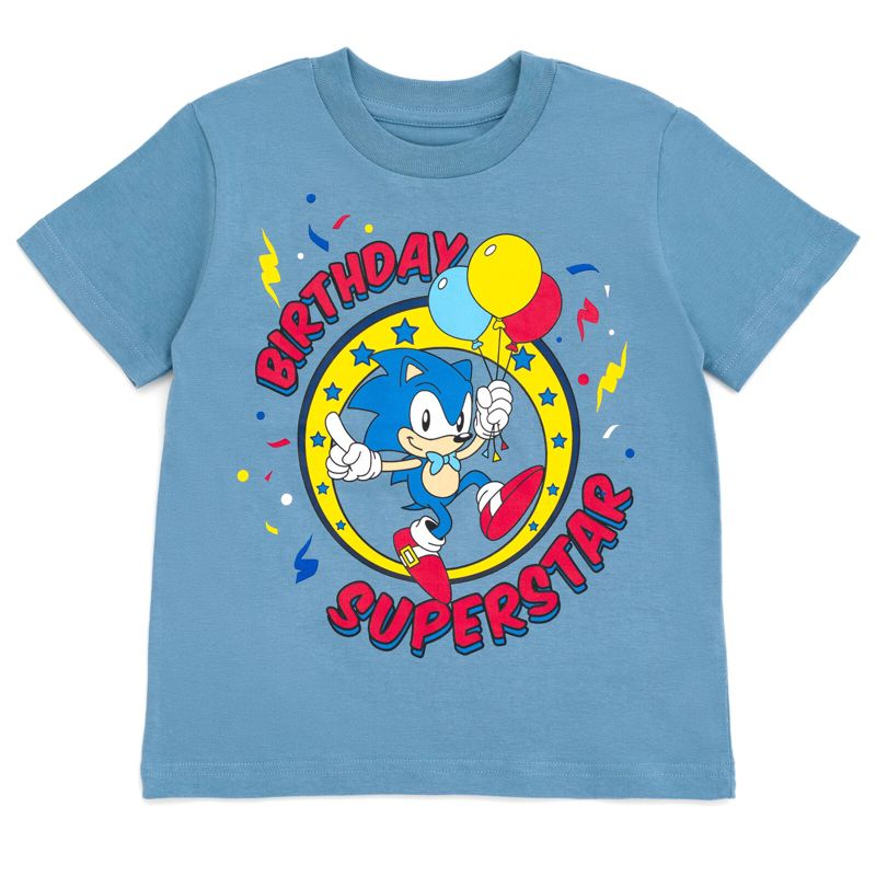 SEGA Sonic the Hedgehog Birthday July 4th Halloween T-Shirt