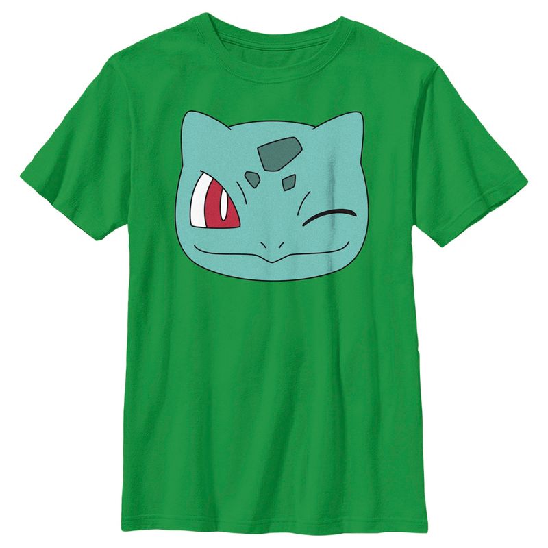 تي شيرت بوكيمون بولباسور وينك فيس للأولاد