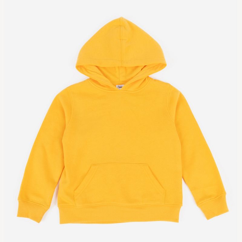 Leveret Kids Hooded Sweatshirt - Kids Hoodie Pullover Sweatshirt- With Kangaroo Pocket - Classic Solid Color