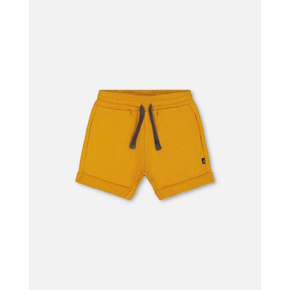 Deux par Deux Boy French Terry Short Vibrant Orange