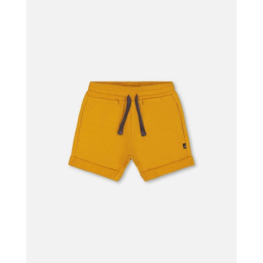 Deux par Deux Boy French Terry Short Vibrant Orange