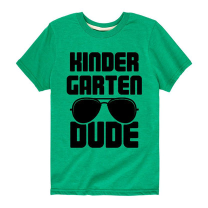 تي شيرت جرافيكي بأكمام قصيرة للأولاد - رسالة فورية - روضة أطفال