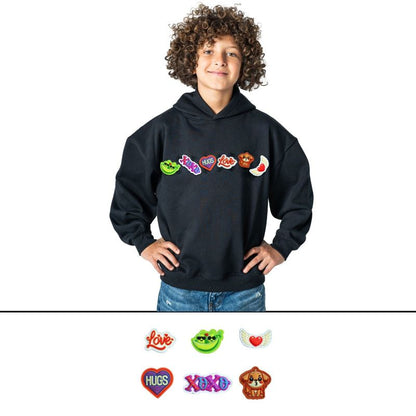 Rabble Gender Neutral Hoodie and Valentines Day Dabblz Bundle