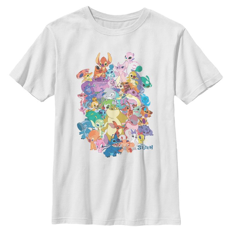 Boy's Lilo & Stitch Experiment Compilation T-Shirt
