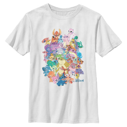 Boy's Lilo & Stitch Experiment Compilation T-Shirt
