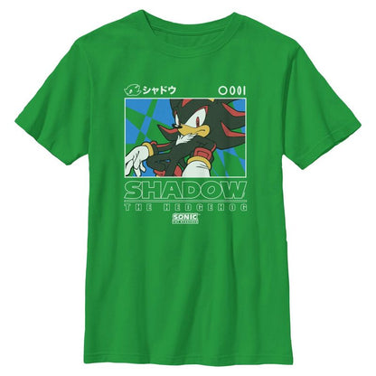 Boys Sonic the Hedgehog Shadow Portrait T Shirt