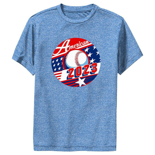 Boy's Lost Gods American 2023 Baseball Performance Tee