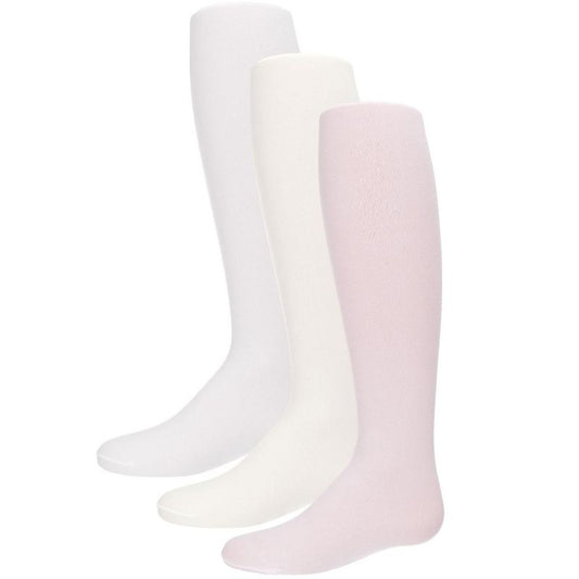 Memoi Girls' 3 Pair Pack Essential Rhumba Opaque Tights