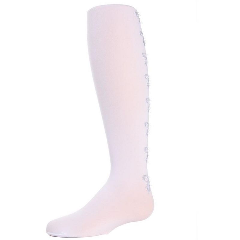 Memoi Bows in the Back Opaque Girls Tights
