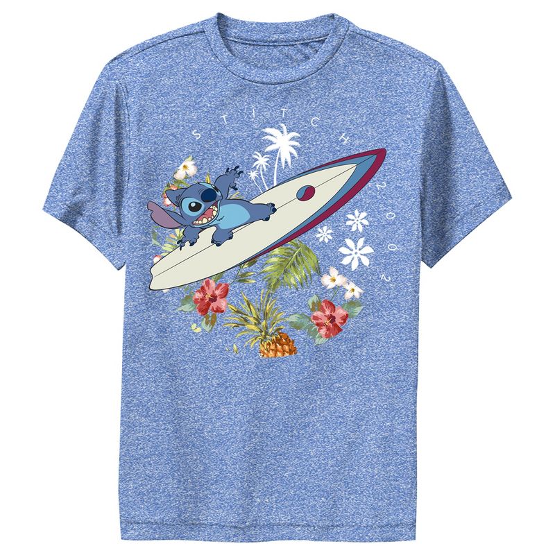 Boy's Lilo & Stitch Tropical Waves Performance Tee