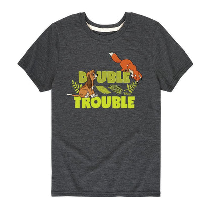 Boys' - Disney - Double Trouble Short Sleeve Graphic T-Shirt