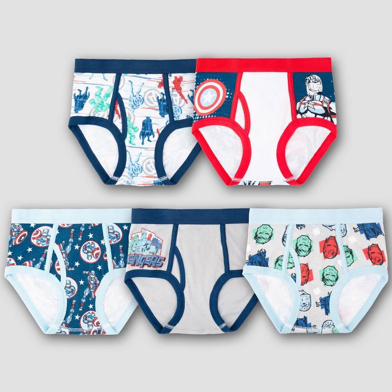 Boys' Avengers 5pk Briefs