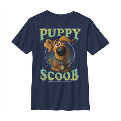 Boy's Scooby Doo Puppy Circle T-Shirt