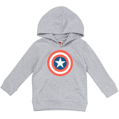 Marvel Avengers Captain America Fleece Pullover Hoodie Toddler to Big Kid