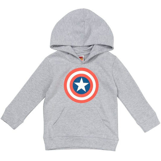 Marvel Avengers Captain America Fleece Pullover Hoodie Toddler to Big Kid