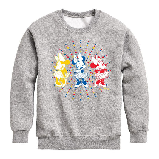 Boys' - Disney - Mickey & Friends Graphic Long Sleeve Fleece Sweatshirt
