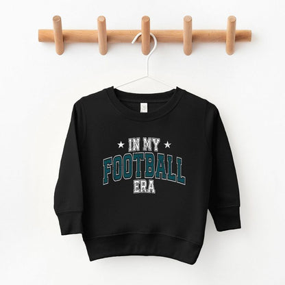 The Juniper Shop In My Football Era - Green Toddler Graphic Sweatshirt