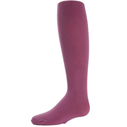 Memoi Girls' Soft Pima Cotton Opaque Tights