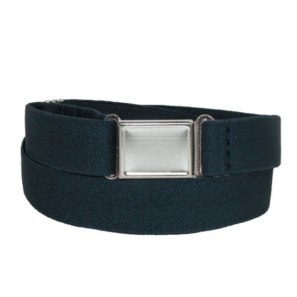 CTM Kids' Elastic Stretch Adjustable Belt with Magnetic Buckle