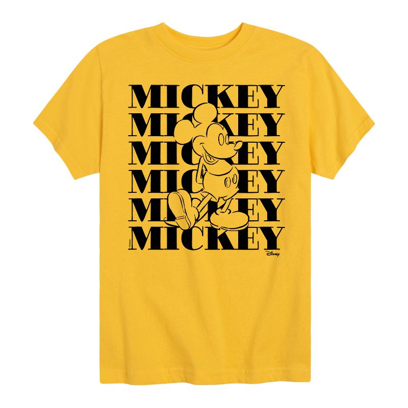 Boys' - Disney - Mickey Mouse Short Sleeve Graphic T-Shirt