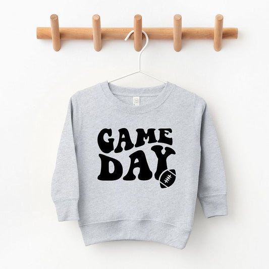 The Juniper Shop Game Day Football Youth Ultra-Soft Graphic Sweatshirt