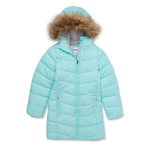 Lands' End Kids Fleece Lined Coat