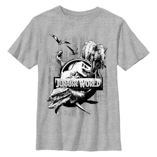Boy's Jurassic World: Fallen Kingdom Logo Attack T-Shirt