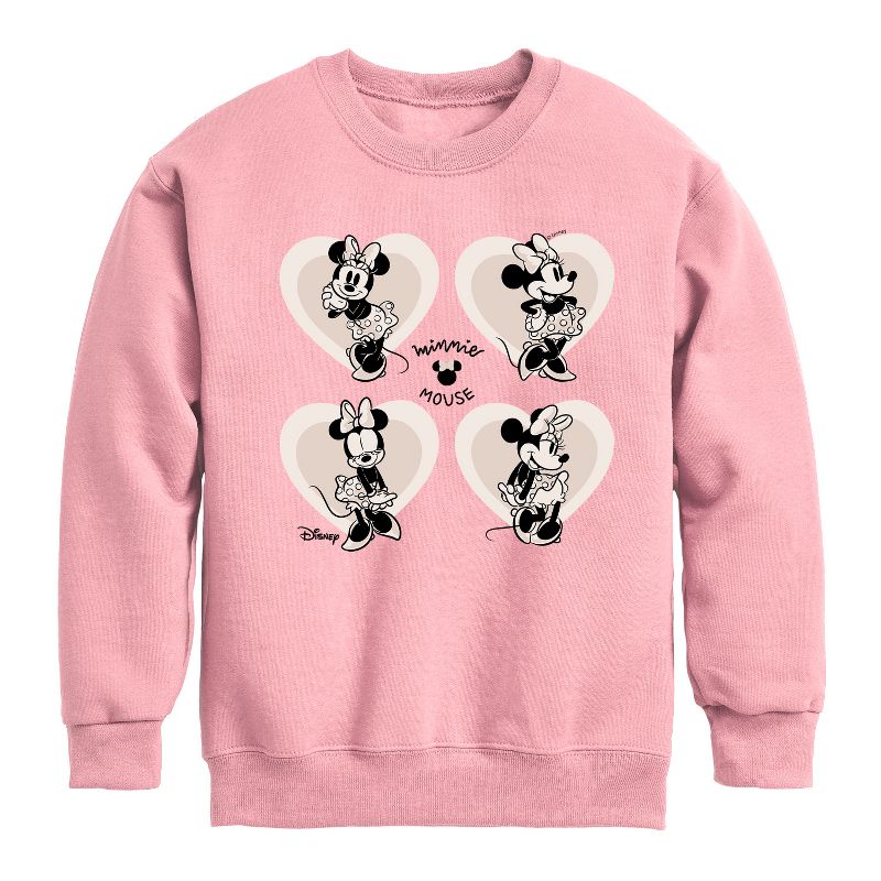 Boys' - Disney - Mickey & Friends Graphic Long Sleeve Fleece Sweatshirt