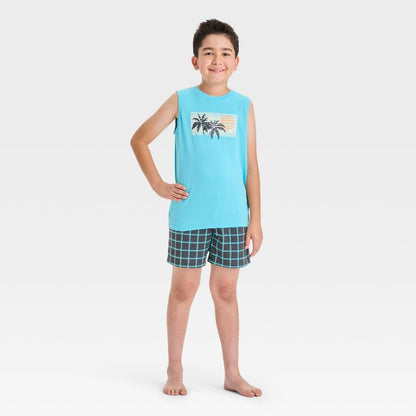 Boys' 2pc Tank Top and Pajama Set - Cat & Jack™