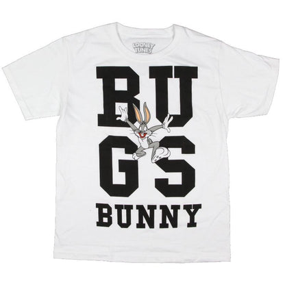 Looney Tunes Big Boy's Bugs Bunny In Action Graphic Print Kids T-Shirt