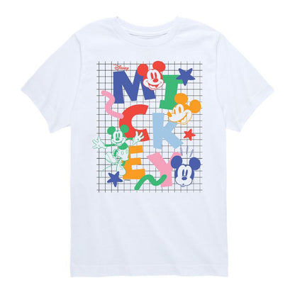 Boys' - Disney - Mickey Mouse Short Sleeve Graphic T-Shirt