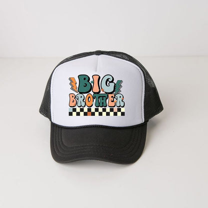 The Juniper Shop Big Brother Checkered Youth Foam Trucker Hat