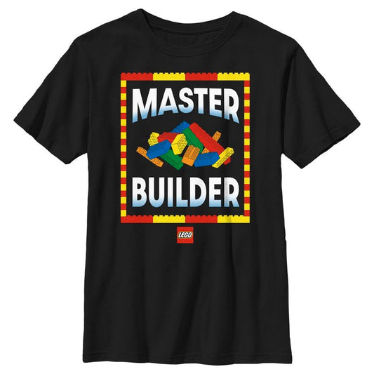 تي شيرت ملصق LEGO® Master Builder للأولاد