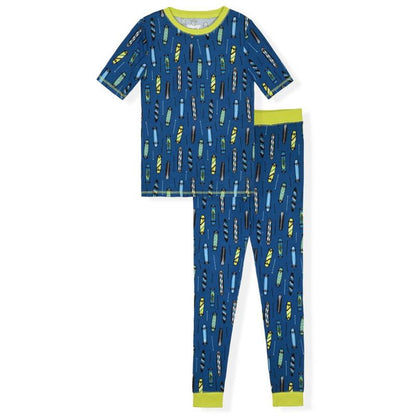 Sleep On It Boys 2-Piece Super Soft Jersey Snug-Fit Pajama Set - Toddler Pajamas to Boys Pajama Sets