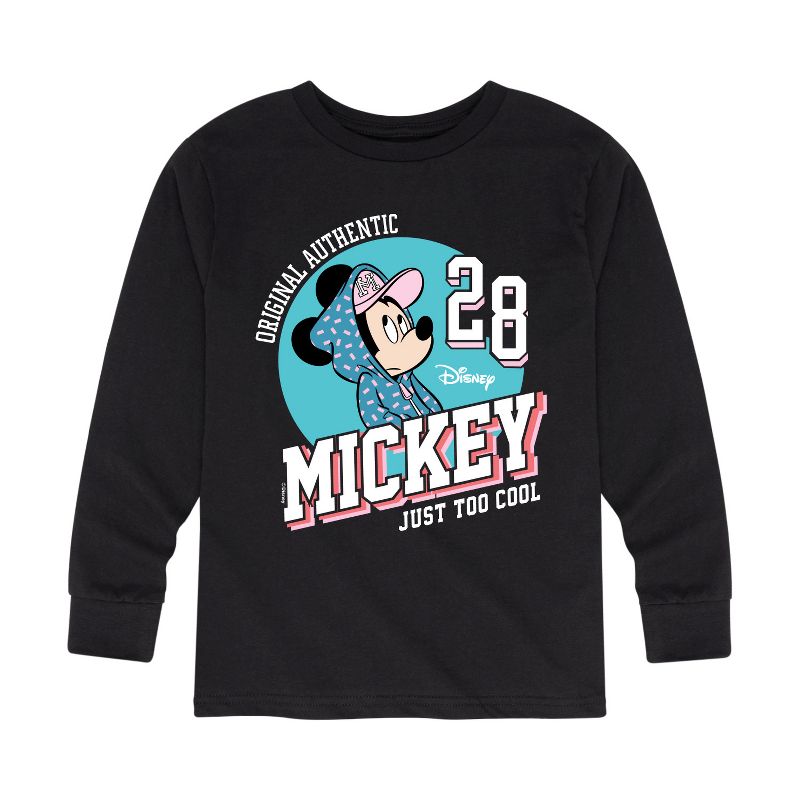 Boys' - Disney - Just too Cool Retro Long Sleeve Graphic T-Shirt