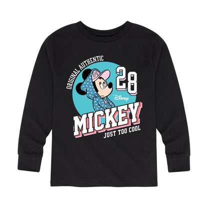 Boys' - Disney - Just too Cool Retro Long Sleeve Graphic T-Shirt