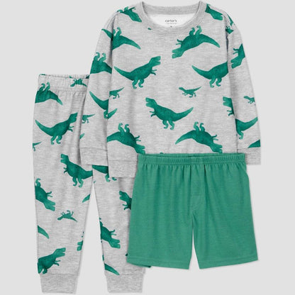 Carter's Just One You® Toddler Boys' 3pc Short Sleeve Pajama Set