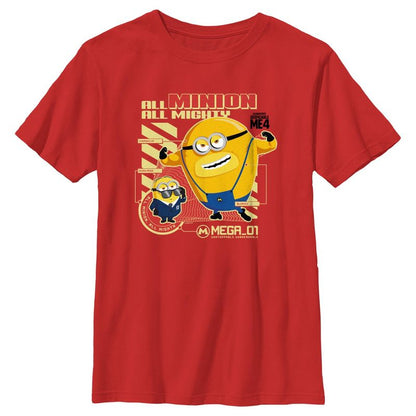 Boy's Despicable Me 4 Mega Minion Dave T-Shirt