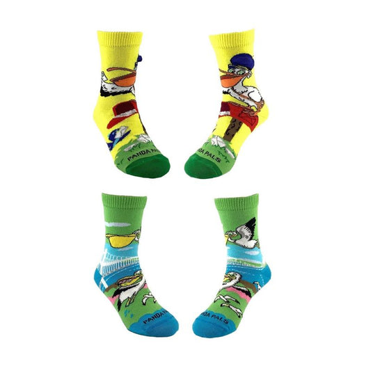 Pelican Socks (Set of Two) -) from the Sock Panda (Ages 3-7)