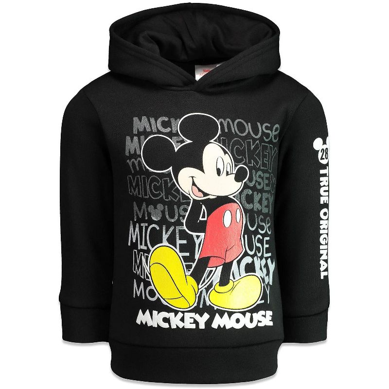 Disney Mickey Mouse Goofy Donald Duck Fleece Pullover Hoodie Infant to Big Kid
