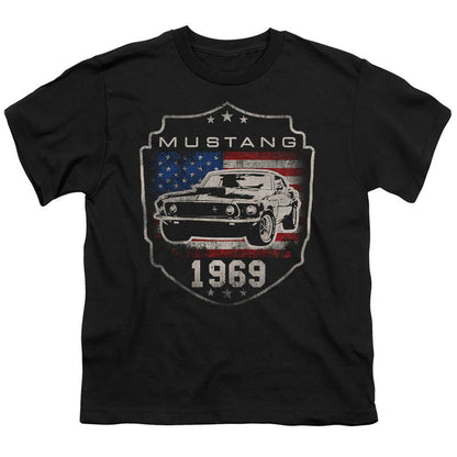 Boys' Ford Mustang 1969 Flag T-Shirt