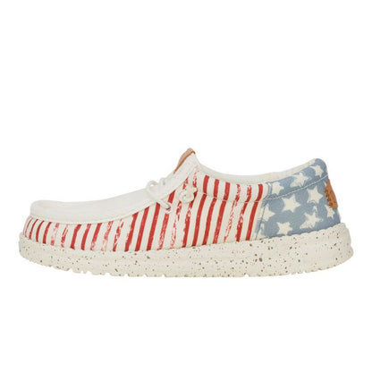 Hey Dude Wally Funk Youth – Boys Comfortable Slip on Shoes