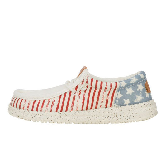 Hey Dude Wally Funk Youth – Boys Comfortable Slip on Shoes